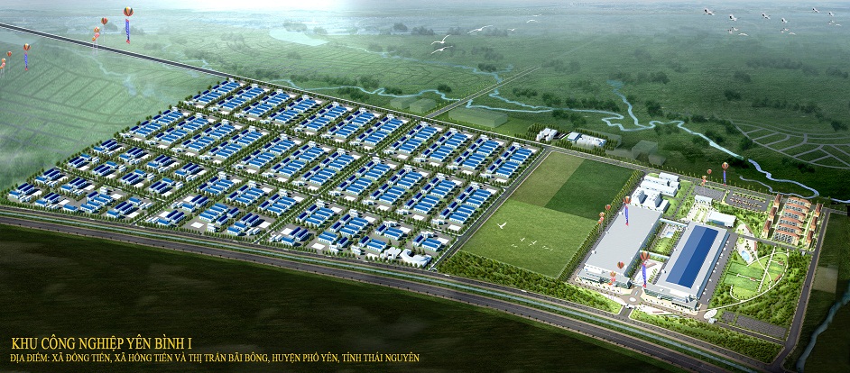 The centralized wastewater treatment plant for Yen Binh industrial Park