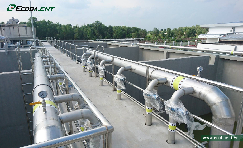 The wastewater treatment plant for C.P Phu Nghia