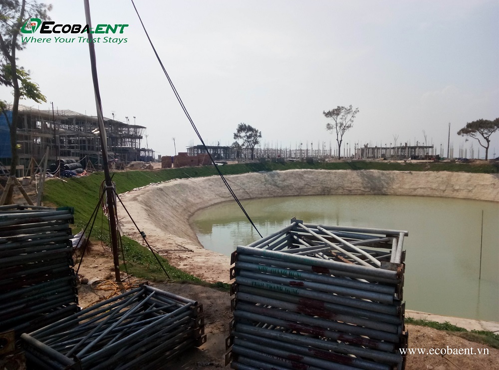 The wastewater treatment plant for FLC Ha Long