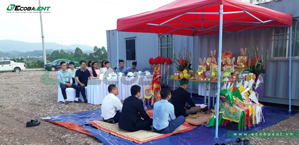 The centralized wastewater treatment plant for Nham Son Industrial cluster