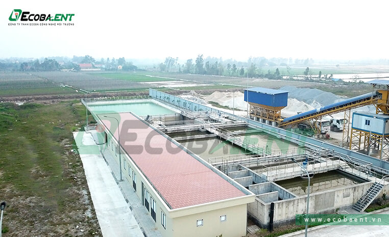 The Centralized Wastewater Treatment  plant for Thai Ha Industrial Park