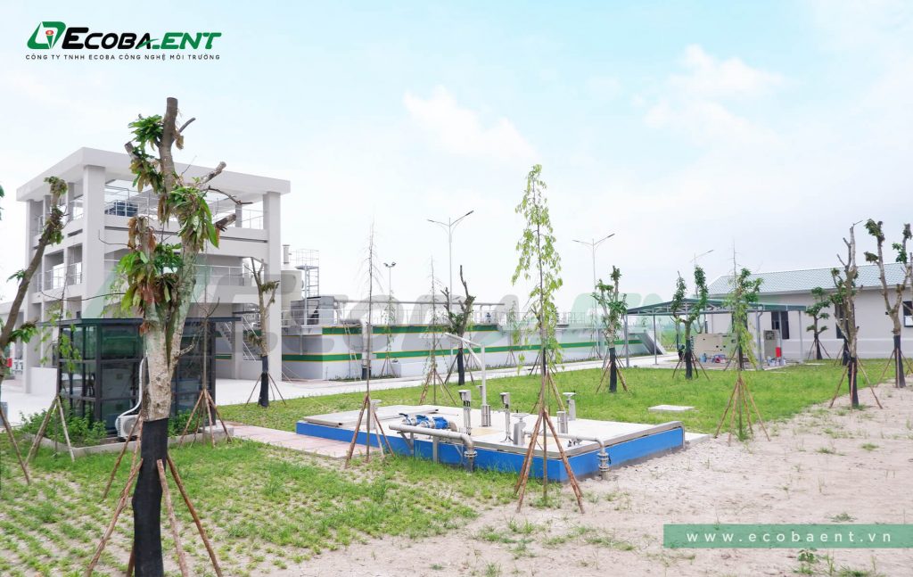 The centralized wastewater treatment plant for Thuan Thanh I Industrial Park