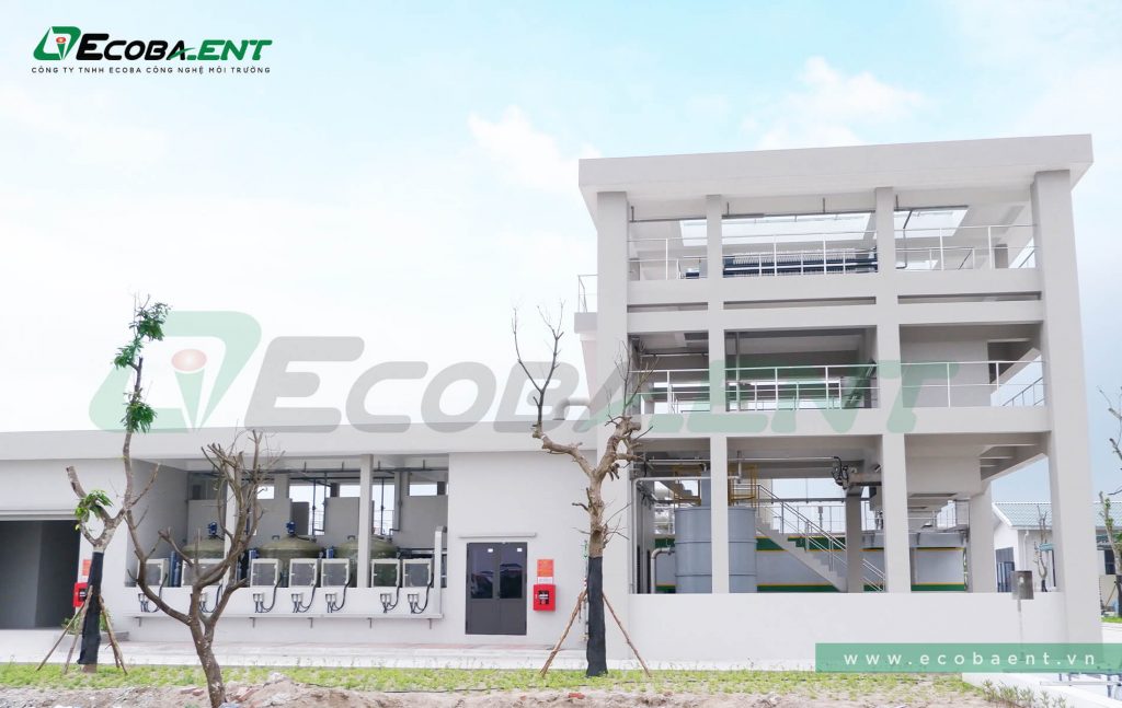 The centralized wastewater treatment plant for Thuan Thanh I Industrial Park