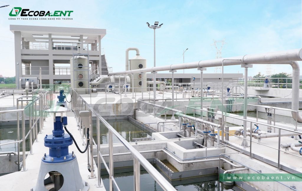 The centralized wastewater treatment plant for Thuan Thanh I Industrial Park