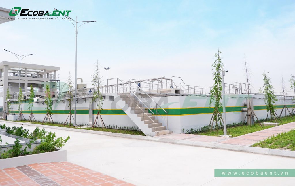 The centralized wastewater treatment plant for Thuan Thanh I Industrial Park