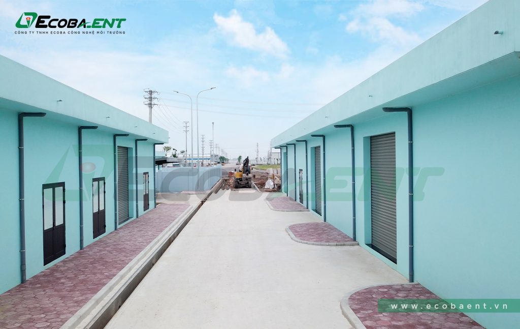 The centralized wastewater treatment plant for Hung Yen Clean Industrial Park