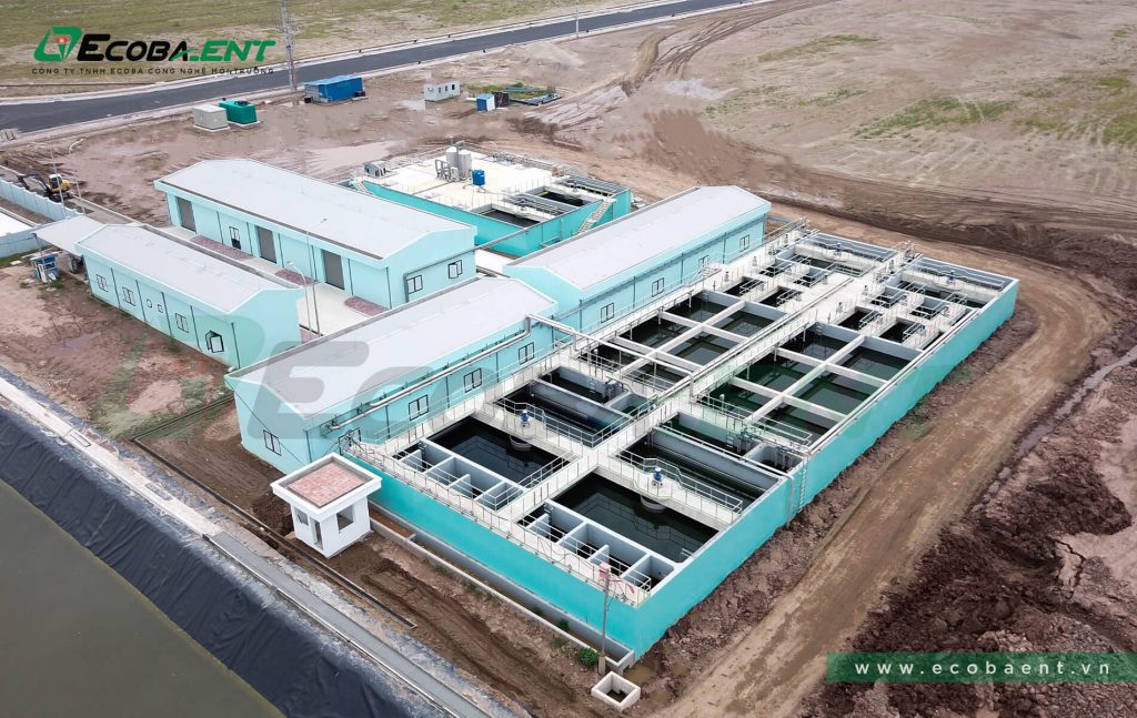 The centralized wastewater treatment plant for Hung Yen Clean Industrial Park