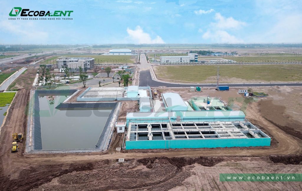 The centralized wastewater treatment plant for Hung Yen Clean Industrial Park