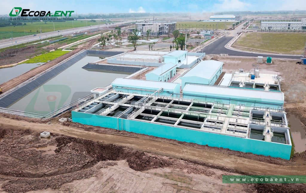 The centralized wastewater treatment plant for Hung Yen Clean Industrial Park