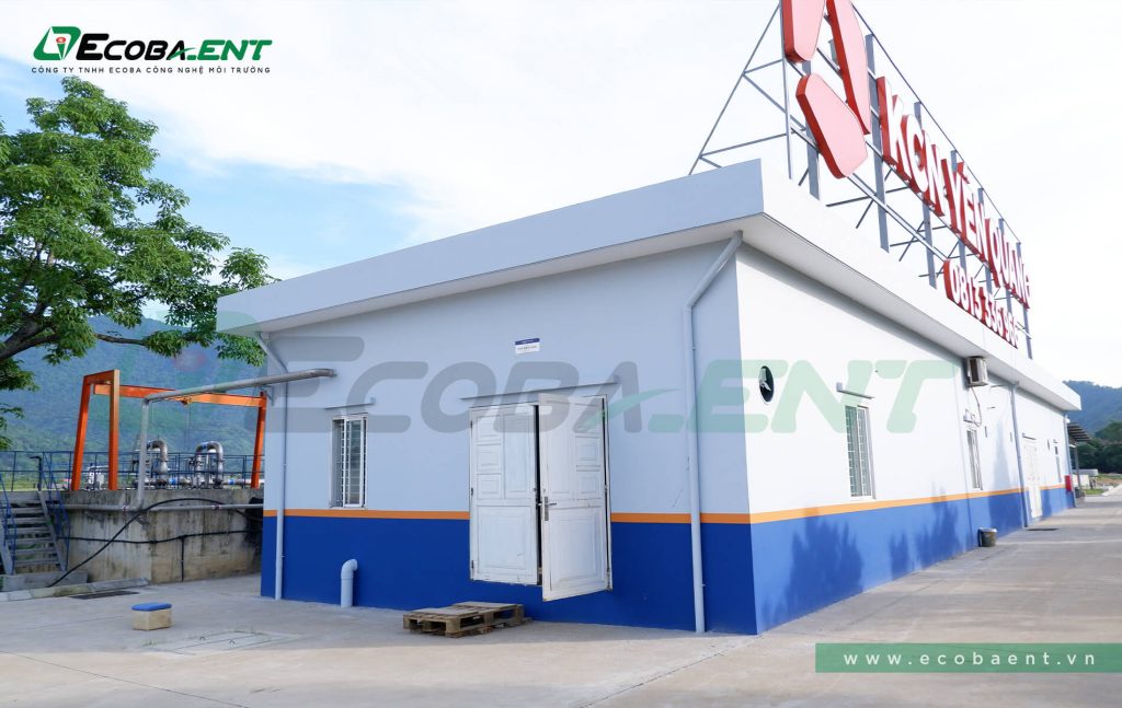 The centralized wastewater treatment plant for Yen Quang industrial park