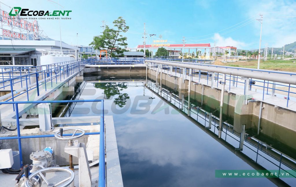 The centralized wastewater treatment plant for Yen Quang industrial park