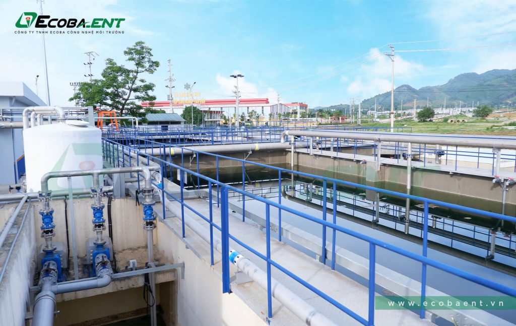 The centralized wastewater treatment plant for Yen Quang industrial park