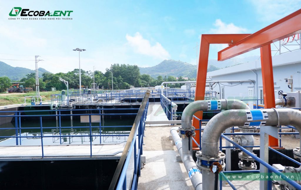 The centralized wastewater treatment plant for Yen Quang industrial park