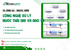 So sánh hiệu quả xử lý nước thải của hai công nghệ AAO và SBR